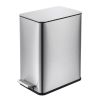 SSTC101-10L-S, Stainless Steel Kitchen Trash Can, 10L