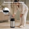 SSTC001-3L-S, Stainless Steel Kitchen Trash Can, 3L
