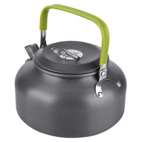 Portable Outdoor Mountaineering Kettle for Camping (Color: As pic show, Type: Style A)