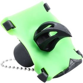 Portable bottle opener, a portable multi-functional keychain tool suitable for opening beer, soda, and screw-top bottles. It is suitable for travel (Color: Green)